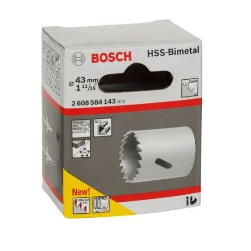 Bosch HSS-Bimet Gręžimo karūna, 43 mm, 2608584143 image 2
