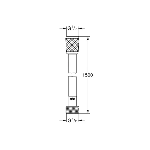 Dušo žarna GROHE QUICKFIX VITALIOFLEX TREND 28741002 Chromo image 2