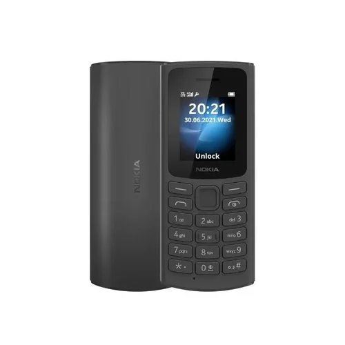 Nokia 105 DS 4G, 48 MB, Juoda image 2