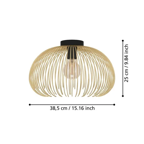 Eglo VENEZUELA lubinis šviestuvas, 40 W, E27, 900165 image 3