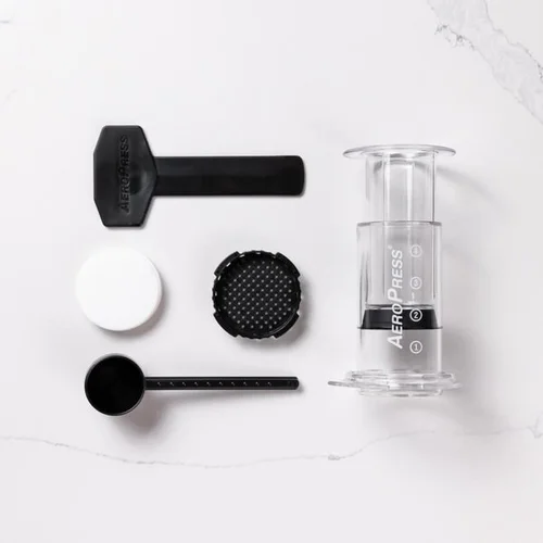 AeroPress Clear 250 ml rankinis kavinukas image 2