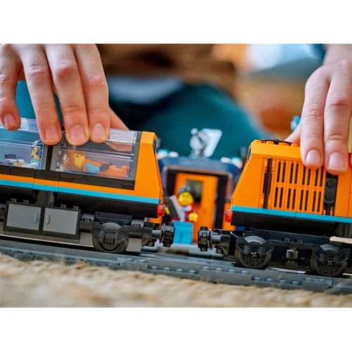 Konstruktorius LEGO® City Explorers Polar Express Train, 1517 dalių image 3