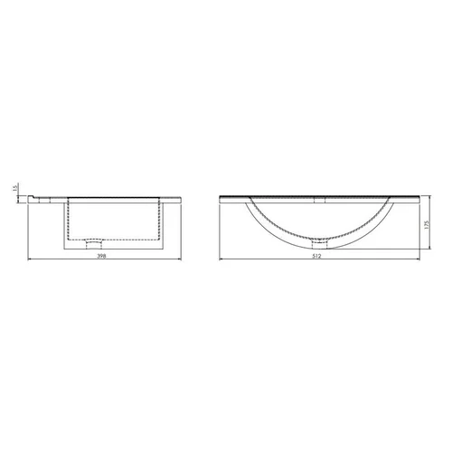 Deftrans PRAUSTUVĖ ĮLEIDŽ METRO SLIM D50 BALT image 2