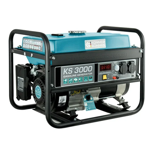 Könner&Söhnen KS 3000, 3,0 kW benzininis generatorius image 1