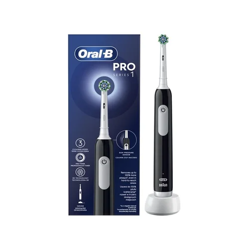 Braun Oral-B Pro Series 1 D305.513.3 Elektrinis dantų šepetėlis Juoda image 2