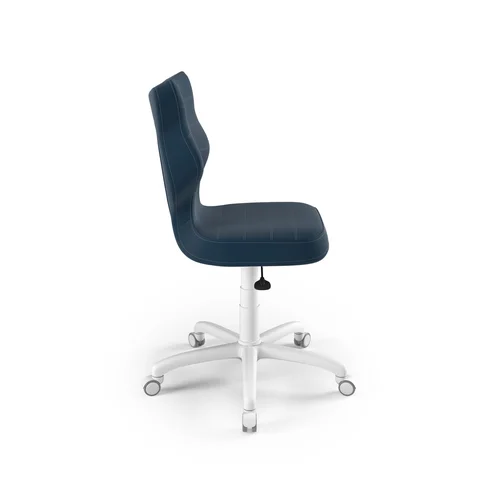 Petit jaunimo kėdė balta Velvet 24 6 dydis image 2