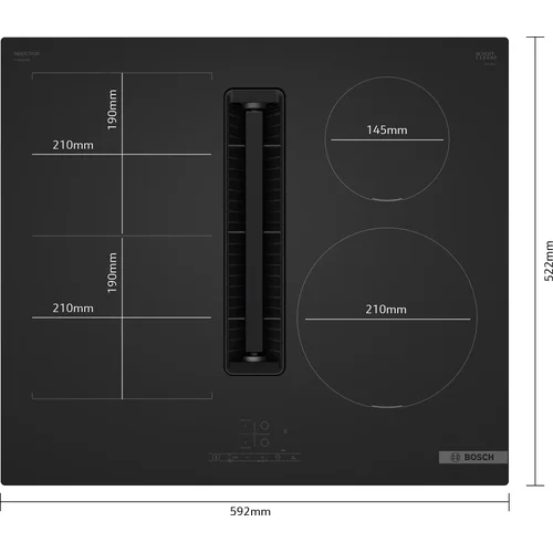 Bosch PVS61AB16E indukcinė kaitlentė 60 cm image 3