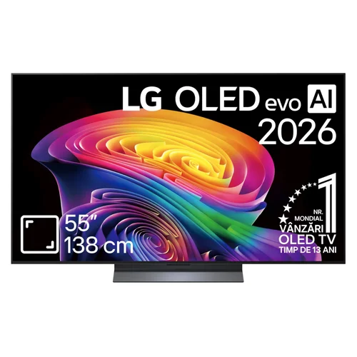 LG OLED evo AI C6 4K Išmanus televizorius 2026, OLED55C61LA image 1
