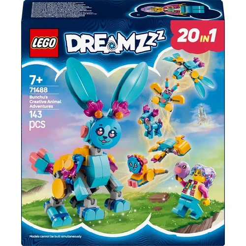LEGO DREAMZzz Bunchu's Creative Animal Adventures, 143 vnt. image 1