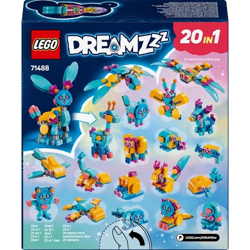 LEGO DREAMZzz Bunchu's Creative Animal Adventures, 143 vnt. image 2