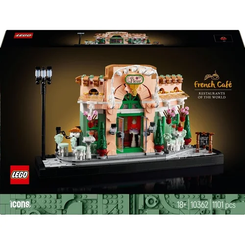 Konstruktorius LEGO® Icons French Café 10362, 1101 vnt. image 1