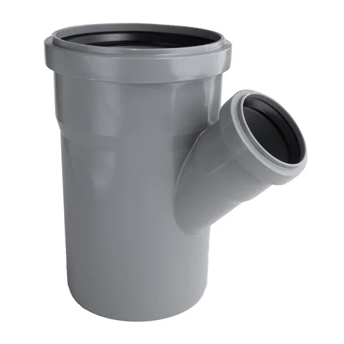 Magnaplast HTplus vidaus kanalizacijos trišakis, Ø110/75 mm, 45° image 1
