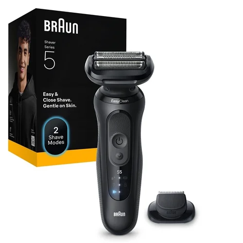 Braun Barzdaskutė Series 5 52-N1200S, Li-Ion, Juoda image 1
