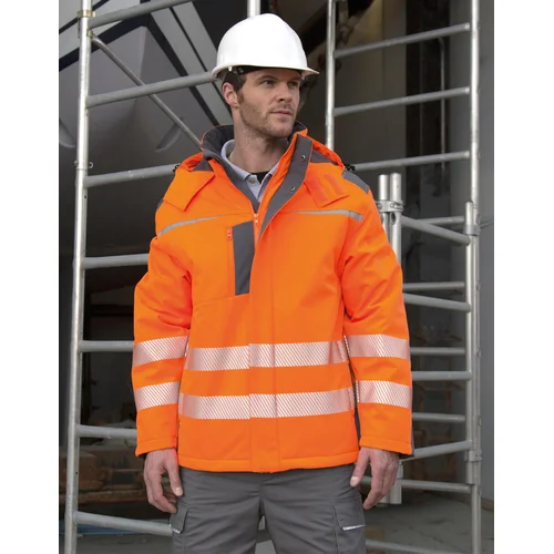 Result R331X Softshell darbo striukė 4XL, Fluorescent Orange image 2