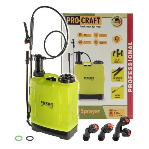 ProCraft HS-16 Rankinis slėginis purkštuvas, 16 L bakas image 1