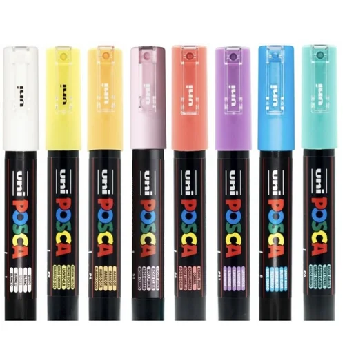 Posca PC-1M, 8 vnt. Soft Colors image 2