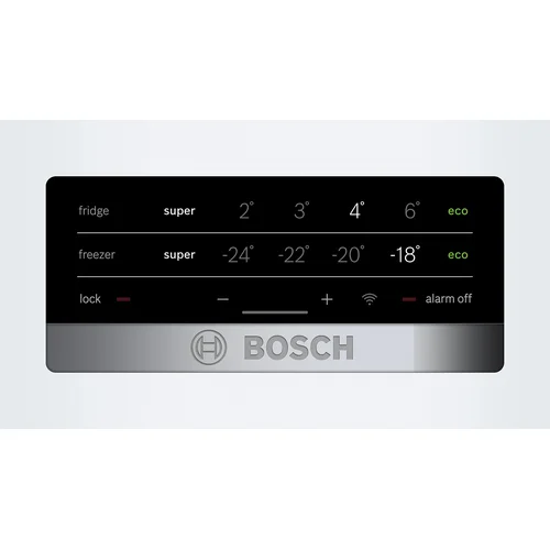 BOSCH KGN49XWEA Baltas šaldytuvas image 2