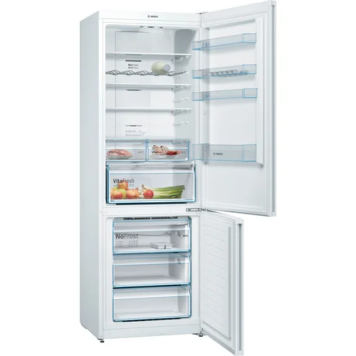 BOSCH KGN49XWEA Baltas šaldytuvas image 3