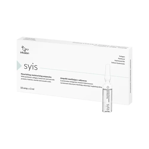SYIS drėkinamosios ir maitinamosios veido ampulės 10 × 3 ml image 1