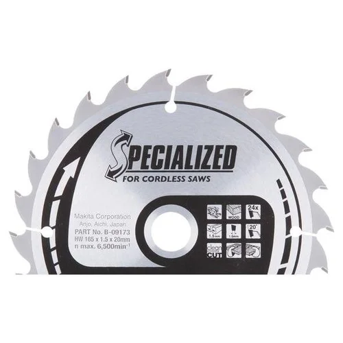Diskinis medienos pjūklas Makita, 16,5 cm image 1
