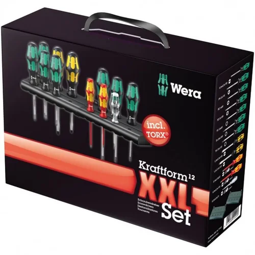 WERA Kraftform XXL 12 atsuktuvų rinkinys image 1