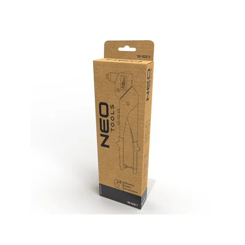 NEO TOOLS kniedijimo staklės 18-102-1, 2,4/3,2/4,0/4,8 mm, kelių padėčių image 2