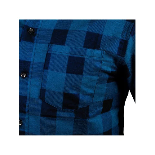 NEO Flaneliniai marškiniai, tamsiai mėlyni, XXXL image 3