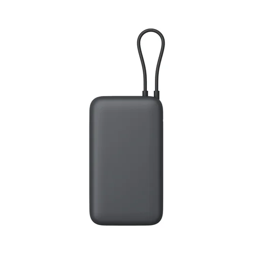 Xiaomi Power Bank 20000mAh (Integrated Cable), Juoda image 3