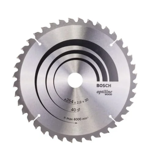 Bosch Optiline Wood pjovimo diskas 190x30 image 1