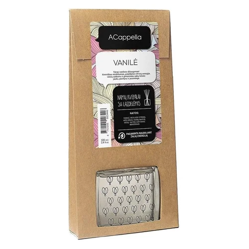 ACAPPELLA VANILLA namų kvapas su lazdelėmis 100 ml image 2