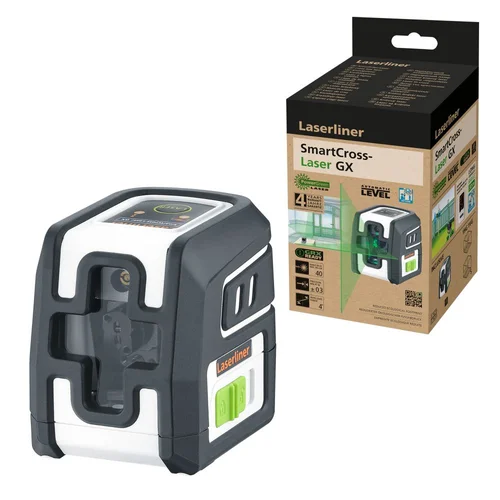 Laserliner SmartCross-Laser GX Lazerinis niveliatorius, 40 m image 1