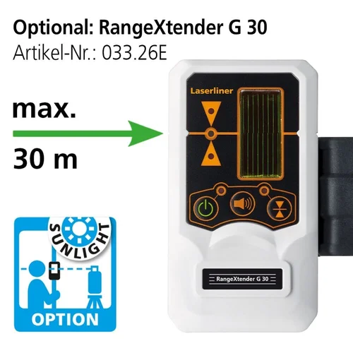 Laserliner SmartCross-Laser GX Lazerinis niveliatorius, 40 m image 3