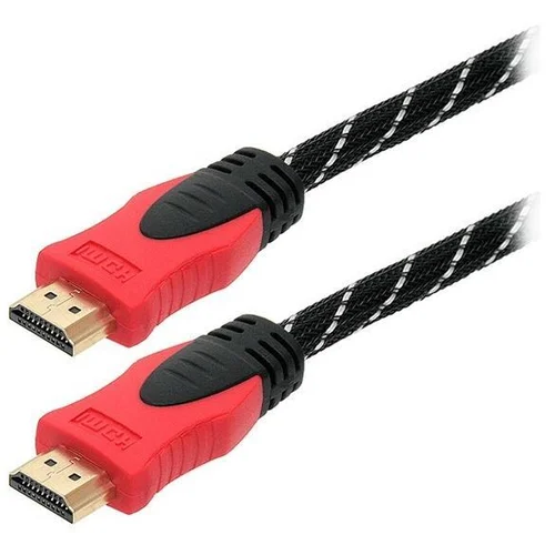 BLOW Laidas HDMI M–HDMI M kabelis, 3 m, Juodas/Raudonas image 1