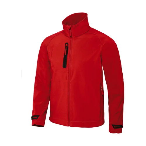 B&C JM951 Softshell striukė 3XL Deep Red image 3