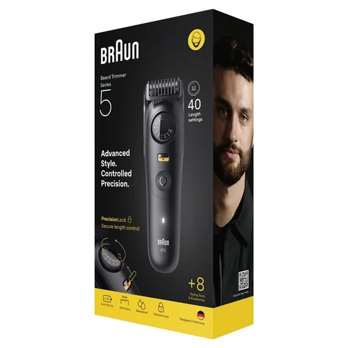 Barzdakirpė Braun 5 BT5560 Juoda image 2