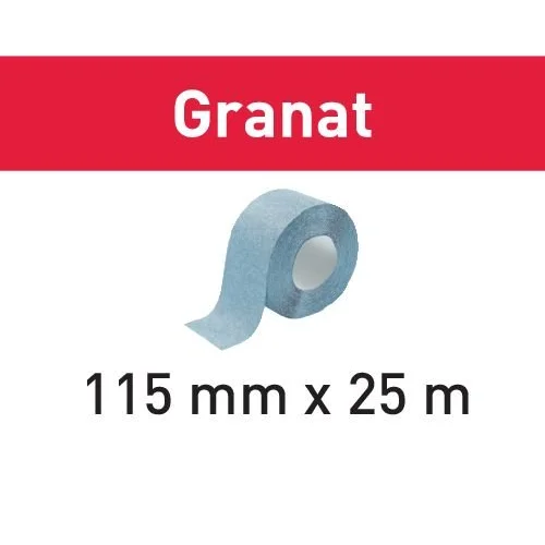 GR Granat Šlifavimo popierius ruloninis 115 mm x 25 m P180 image 1