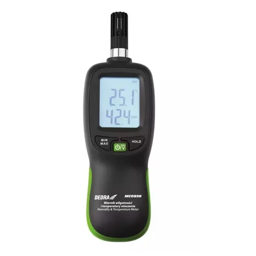 Aplinkos drėgmės ir temperatūros matuoklis DEDRA MC0956 image 1