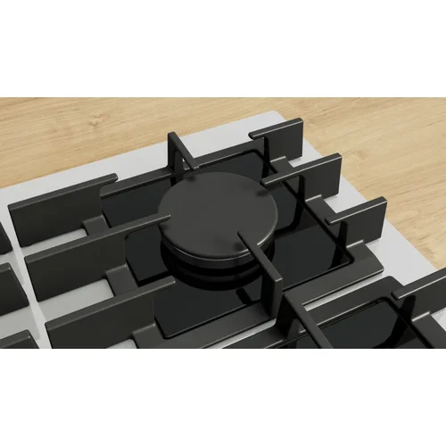 Bosch PPP6A2I40 įmontuojama dujinė kaitlentė, 60 cm, Balta image 3