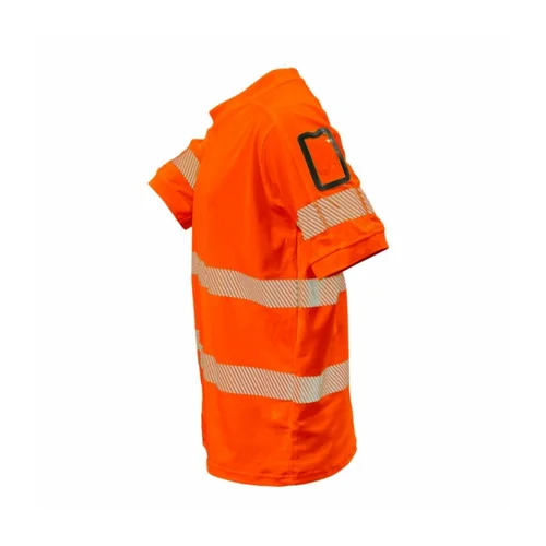 BoSafety TS-VIVID-C2-0300 marškinėliai 4XL Hi-Vis Geltona image 3