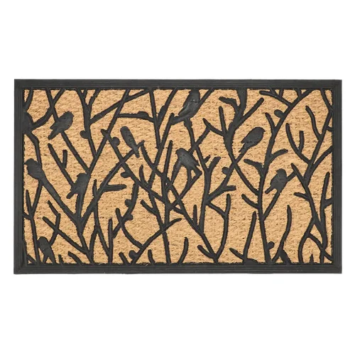 Durų kilimėlis 'Paukšteliai' L, 75 x 45 x 0,9 cm image 1