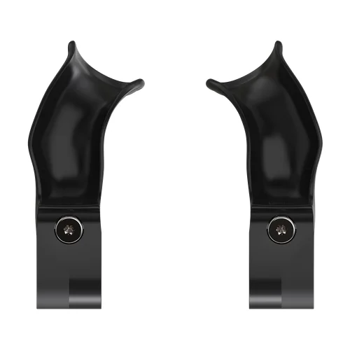 SQB Vidinės rankenėlės 411 R Carbon, 22.2 mm Juoda image 3
