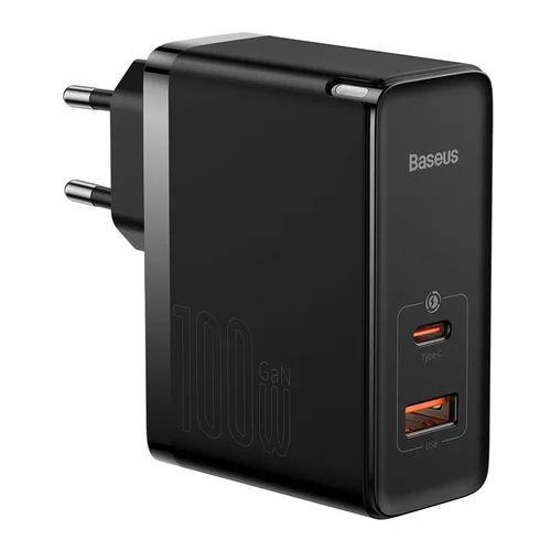Baseus USB/USB-C įkroviklis CCGP090201, 100 W, Juoda image 1