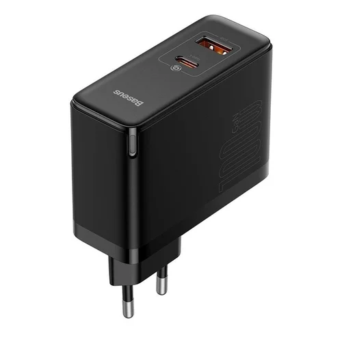 Baseus USB/USB-C įkroviklis CCGP090201, 100 W, Juoda image 3