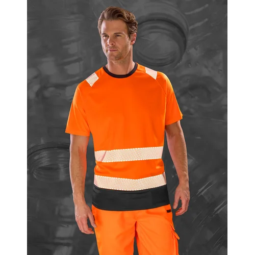 Gero matomumo Result R502X marškinėliai trumpomis rankovėmis L/XL, fluorescencinė oranžinė image 2