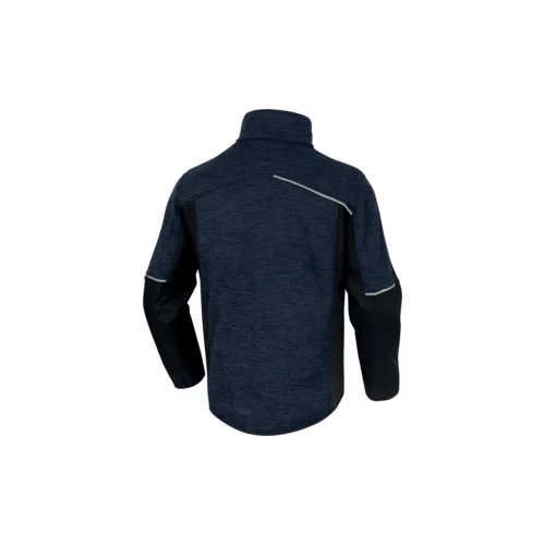 DELTAPLUS NAGOYA2 Cordura sutvirtintas Softshell džemperis S, Navy blue-Black image 2