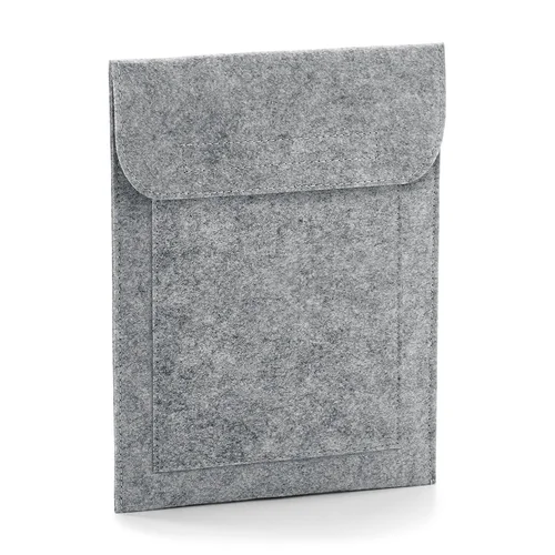 Veltinis BG727 iPad® dėklas – Vieno dydžio, Grey Melange image 1