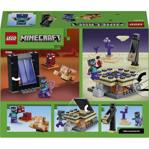 LEGO® Minecraft Konstruktorius Kelionė į Neterį 21584 192vnt image 2