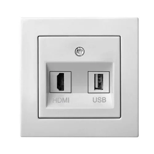 LIREGUS EPSILON HDMI+USB lizdas, balta image 2