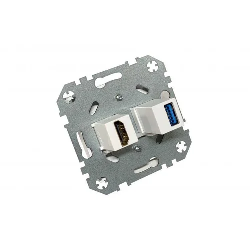 LIREGUS EPSILON HDMI+USB lizdas, balta image 3