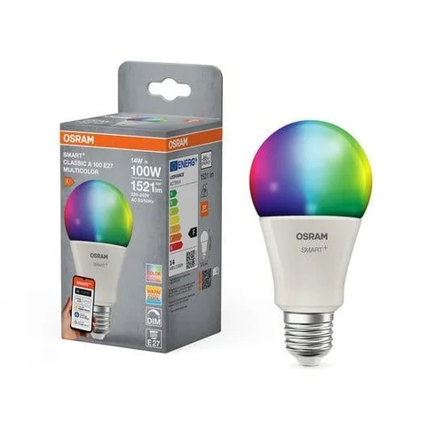 Osram LEMPUTĖ LED WIFI A100 E27 14W 1521LM RGBW image 2